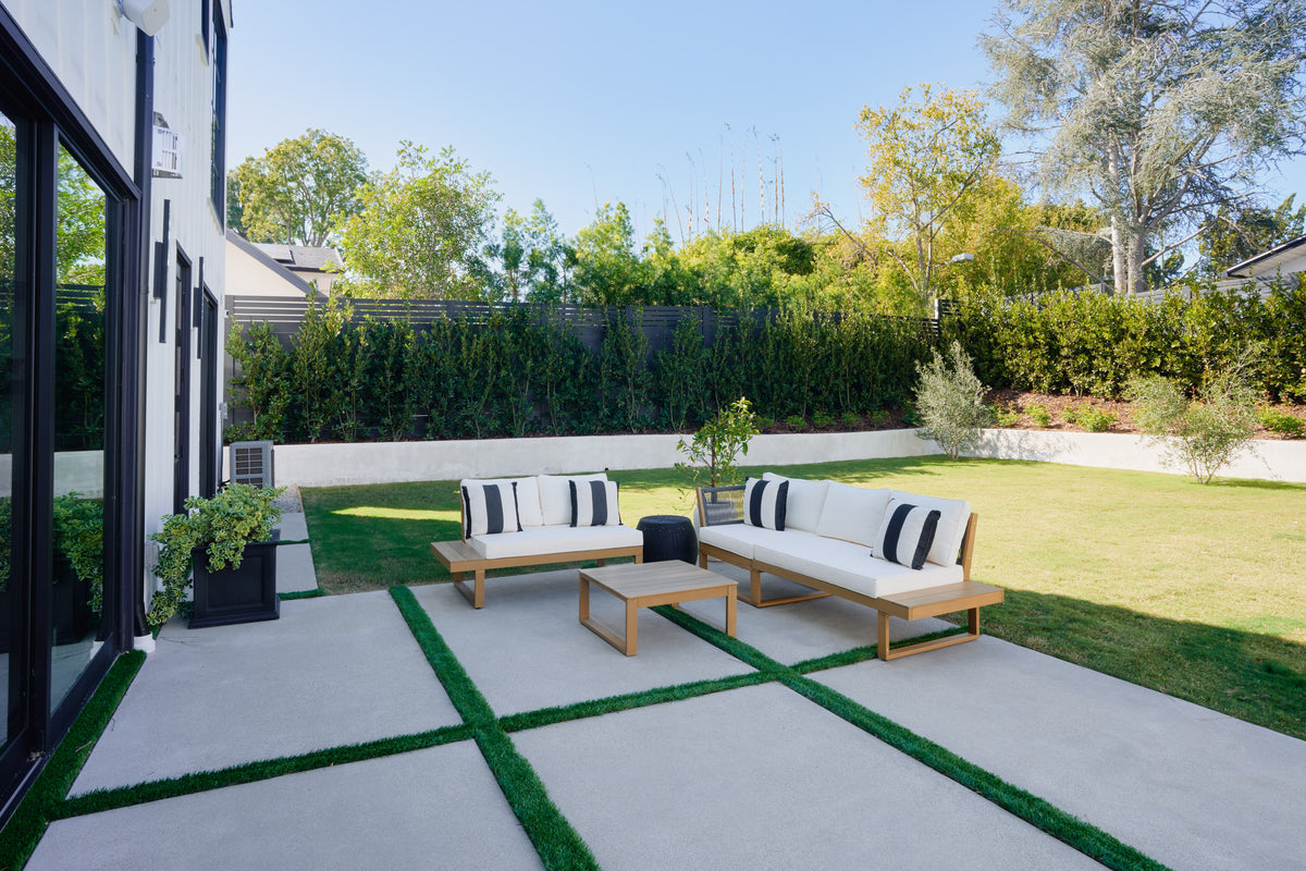 Outdoor lounge sofa set image